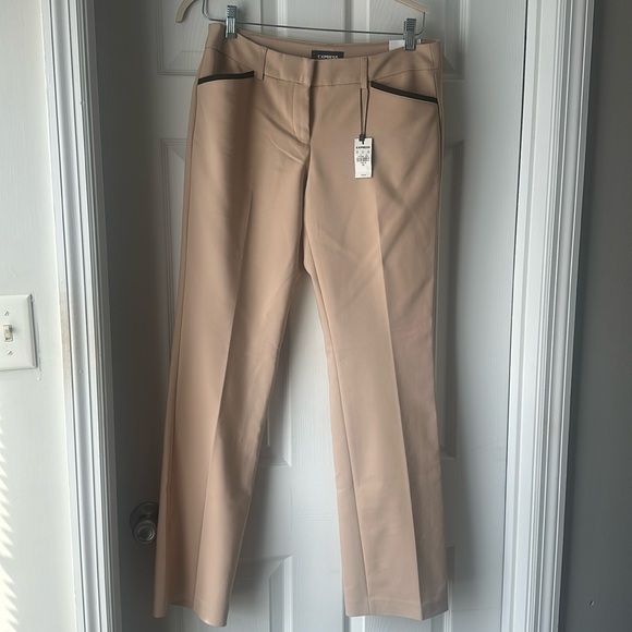 Express Editor Barely Boot Low Rise Stretch Work Pants - Picture 1 of 3